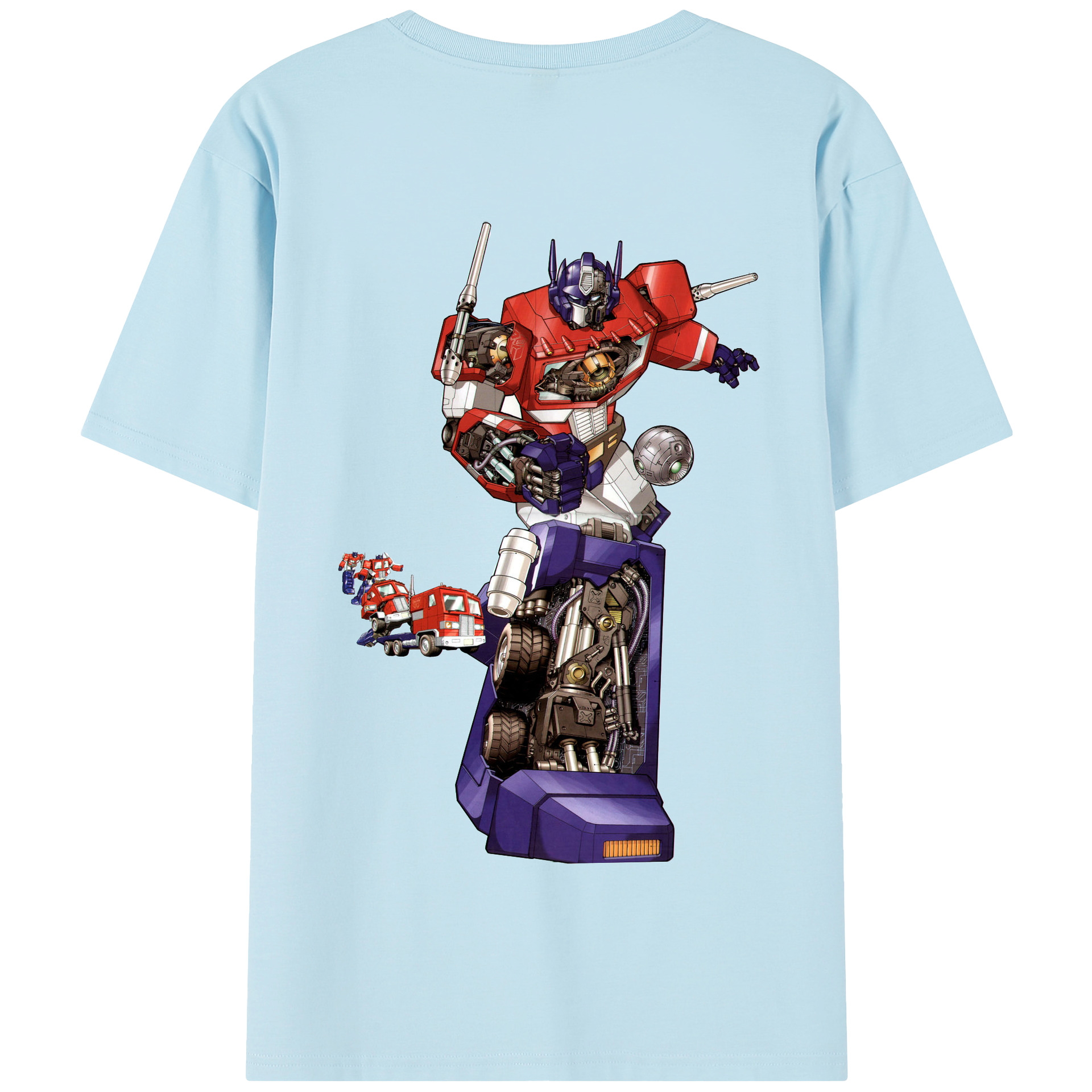 （画像用）  綿100％半袖Tシャツ（背面プリント）